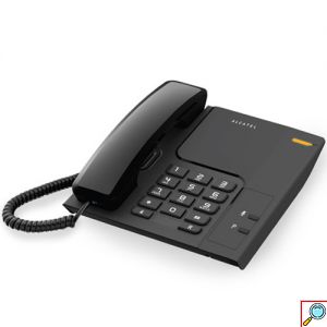 Ενσύρματο Σταθερό Τηλέφωνο ALCATEL με Μεγάλα Πλήκτρα - Λειτουργία Επανάκλησης & Απενεργοποίησης Μικροφώνου