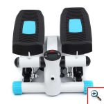 Stepper με Λάστιχα για Εκγύμναση Όλου του Σώματος και LCD Οθόνη, 35,5x35,5cm