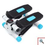 Stepper με Λάστιχα για Εκγύμναση Όλου του Σώματος και LCD Οθόνη, 35,5x35,5cm