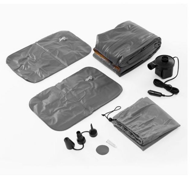 Φουσκωτό Στρώμα Αυτοκινήτου με Τρόμπα 12V & Κιτ Επισκευής για το Πίσω Κάθισμα - Κρεβάτι Οχήματος Ταξιδιού ΟΕΜ