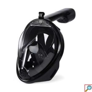 Sub Full Face Snorkel - Ολοπρόσωπη Μάσκα Κατάδυσης με Αναπνευστήρα & Βάση για Action Camera