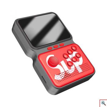 Retro Arcade Κονσόλα 893 Games με Joystick - Φορητή Μίνι Ρετρό Παιχνιδομηχανή Ψηφιακό Game Box Power LED Κόκκινο