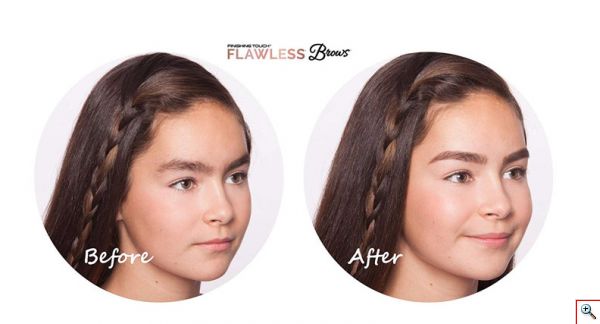 Συσκευή Αποτρίχωσης Φρυδιών - Flawless Brows