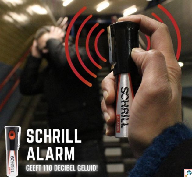 Εκκωφαντικό Ηχητικό Αποτρεπτικό 110db - Φορητή Κόρνα με Διαπεραστική Σειρήνα - Συναγερμό Αυτοάμυνας