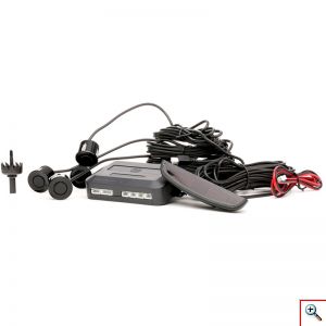  Συνδυαστικό Σύστημα Υποβοήθησης Παρκαρίσματος, 4 Μαύρων Αισθητήρων Απόστασης, με Οθόνη LED & Ηχητική Προειδοποίηση, Parking Sensors AP76165s ΟΕΜ