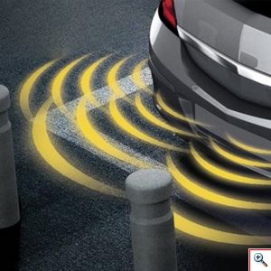  Συνδυαστικό Σύστημα Υποβοήθησης Παρκαρίσματος, 4 Μαύρων Αισθητήρων Απόστασης, με Οθόνη LED & Ηχητική Προειδοποίηση, Parking Sensors AP76165s ΟΕΜ