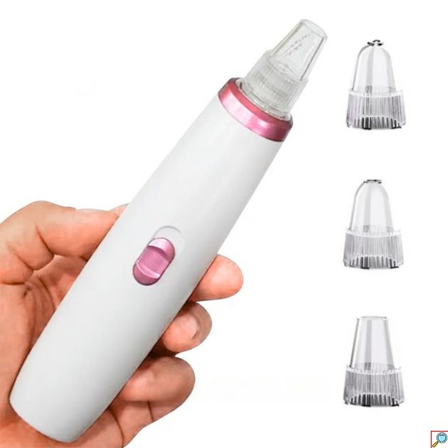 Συσκευή Καθαρισμού Προσώπου με 4 Κεφαλές - Απολέπιση, Σύσφιξη και Απομάκρυνση Μαύρων Στιγμάτων