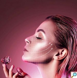 Συσκευή Μασάζ και Σύσφιξης Προσώπου με LED 