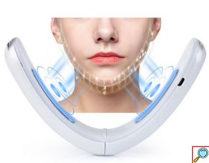Συσκευή Μασάζ και Σύσφιξης Προσώπου με LED 