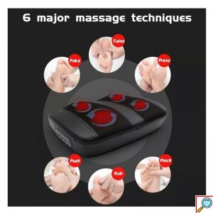 Συσκευή Μασάζ Shiatsu για Πόδια & Πέλματα με Θερμοθεραπεία