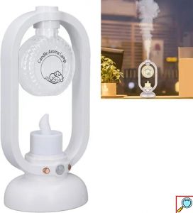 Συσκευή Αρωματοθεραπείας Αιθέριων Ελαίων 50ml για Χαλάρωση και Ευεξία – Candle Aroma Lamp