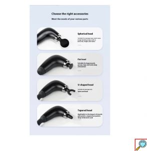 Συσκευή Μασάζ Σώματος Fascial Gun Massage Πράσινη