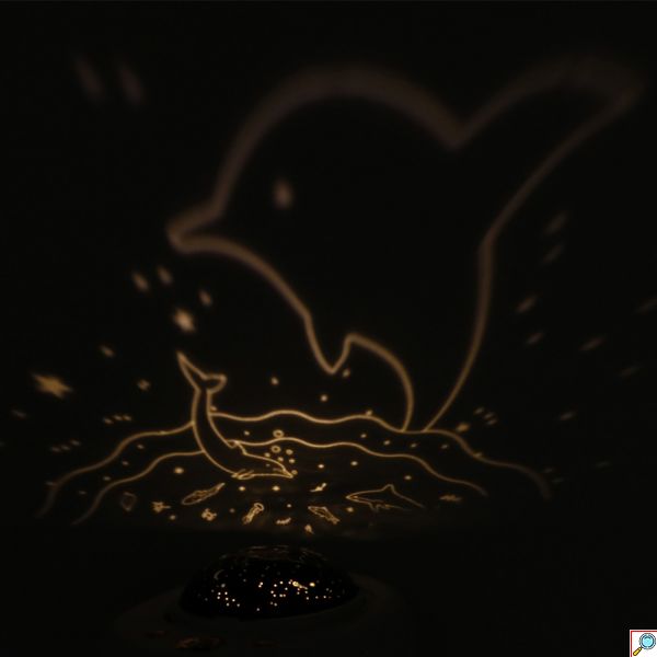 Επαναφορτιζόμενος Υγραντήρας Υπερήχων - Συσκευή Αρωματοθεραπείας με Περιστρεφόμενο Προτζέκτορα & Φωτάκι Νυκτός 500ml 