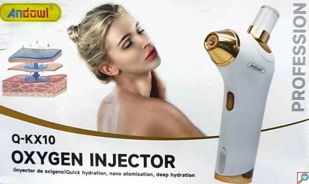 Συσκευή Οξυγονοθεραπείας Ενυδάτωσης Προσώπου με Ψεκασμό Nανοσωματιδίων Οξυγόνου - Andowl