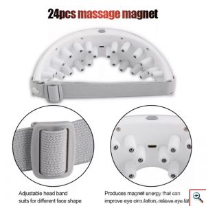 Συσκευή Μασάζ Ματιών 9 Προγραμμάτων Ρυθμιζόμενη, Μάσκα Μασάζ Ματιών, Eye Massager H-990