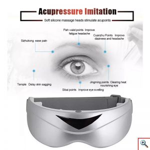 Συσκευή Μασάζ Ματιών 9 Προγραμμάτων Ρυθμιζόμενη, Μάσκα Μασάζ Ματιών, Eye Massager H-990