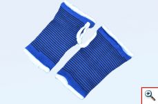 Ανατομικός Ελαστικός Επίδεσμος για τον Καρπό & την Παλάμη του Χεριού