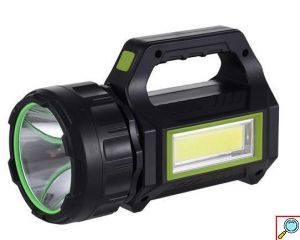 Φακός Επαναφορτιζόμενος Προβολέας & Φωτιστικό με Ηλιακή Φόρτιση HEL-T95