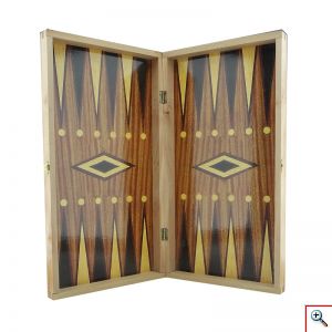 Τάβλι - Σκάκι Ξύλινο Καφενείου - Μεγάλο 48χ48 εκ.