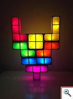 Επαναφορτιζόμενα Φωτιζόμενα Τουβλάκια Tetris Light Tacbit – Τα αγαπημένα τουβλάκια φωτίζουν το σπίτι