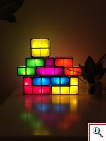 Επαναφορτιζόμενα Φωτιζόμενα Τουβλάκια Tetris Light Tacbit – Τα αγαπημένα τουβλάκια φωτίζουν το σπίτι