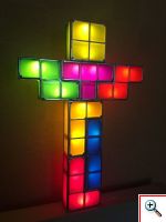 Επαναφορτιζόμενα Φωτιζόμενα Τουβλάκια Tetris Light Tacbit – Τα αγαπημένα τουβλάκια φωτίζουν το σπίτι