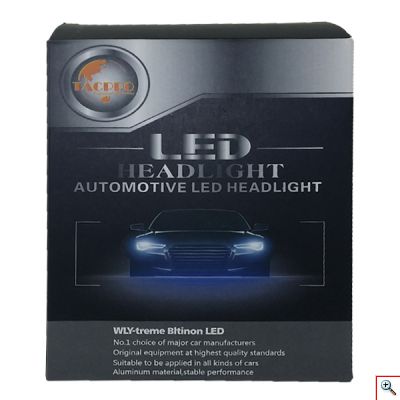 LED COB Φώτα Αυτοκινήτου Η7 6000Κ 36W 4500LM CAN BUS OEM