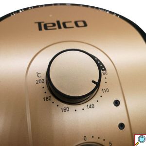 Telco Φριτέζα Αέρος 1200W με Αποσπώμενο Κάδο 4L - Ρυθμιζόμενο Θερμοστάτη 0-200°C & Χρονοδιακόπτη