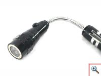 Τηλεσκοπικός Φακός με 3 ισχυρά Led και Μαγνητική Κεφαλή