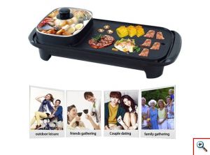 Teppanyaki Grill 1360W με Ρυθμιζόμενο Θερμοστάτη YS-K1360A 