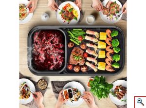 Teppanyaki Grill 1360W με Ρυθμιζόμενο Θερμοστάτη YS-K1360A 