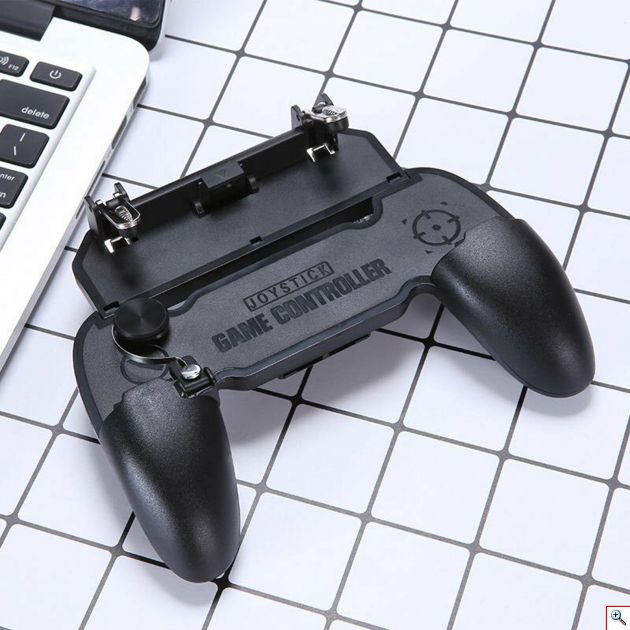 Χειριστήριο Παιχνιδιών PUBG - Fortnite με Joystick & Επαφές Σιλικόνης για Κινητά Ios & Android