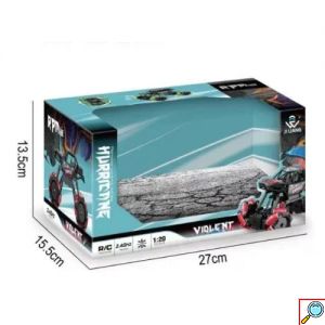 Τηλεκατευθυνόμενο Αυτοκίνητο Stunt 2.4Ghz με Φορτιστή USB, Χειριστήριο και Φώτα
