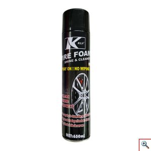 Καθαριστικός και Γυαλιστικός Αφρός Ελαστικών 650ml KLY