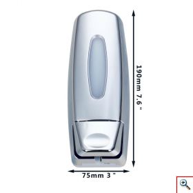Dispenser Σαπουνιού Τοίχου 410ml για Μπάνιο, Κουζίνα και Επαγγελματίες
