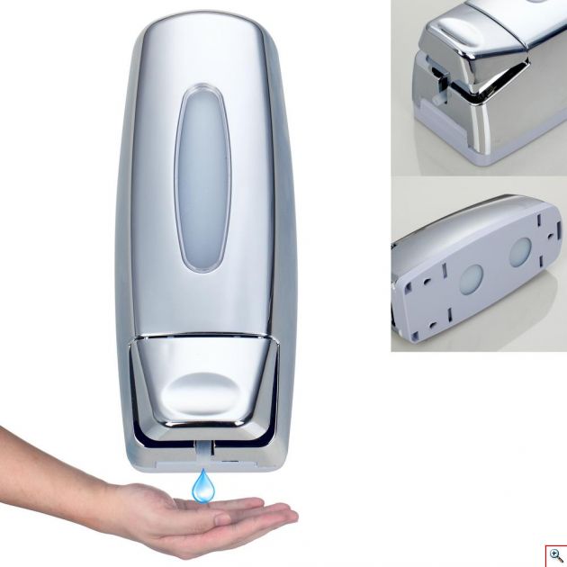 Dispenser Σαπουνιού Τοίχου 410ml για Μπάνιο, Κουζίνα και Επαγγελματίες