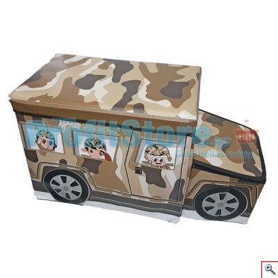 Κουτί αποθήκευσης παιχνιδιών - Κάθισμα - Σχολικό Λεωφορείο SWAT