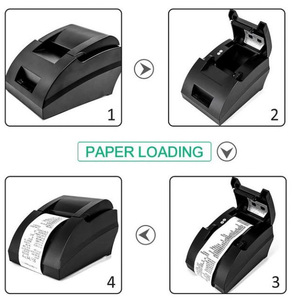 Θερμικός Εκτυπωτής Ετικετών και Αποδείξεων - OEM - USB 58mm
