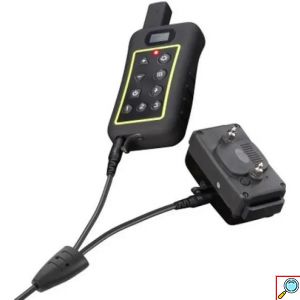 Αδιάβροχο Επαναφορτιζόμενο Ηλεκτρονικό Κολάρο Μεγάλης Εμβέλειας 1200μ Εκπαίδευσης Σκύλου με 3 Λειτουργίες, LED Φωτάκι, Επαναφορτιζόμενη Μπαταρία - Remote Dog Training Collar PTS 1200