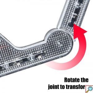 Πολυλειτουργικό Ηλιακό Επαναφορτιζόμενο LED Τρίγωνο Y-973 προειδοποίησης έκτακτης ανάγκης