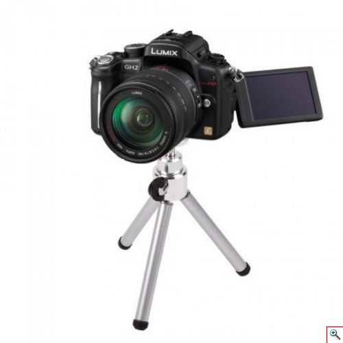 Μίνι Τρίποδο για Κινητά & Φωτογραφικές Μηχανές 360 rotatable - Ασημί OEM