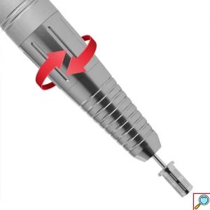 Τροχός Νυχιών Μπαταρίας 50W - 35000rpm με Πεντάλ σε Λευκό Χρώμα 