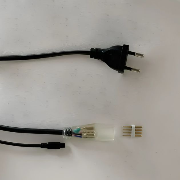 Τροφοδοτικό με Δέκτη IR και Τηλεχειριστήριο για Ταινίες LED 5050RGB