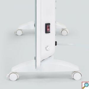 Trotec Γυάλινος Επιδαπέδιος Θερμοπομπός 2000W με LCD Οθόνη Αφής, Τηλεχειριστήριο, 2 Επίπεδα Θέρμανσης, Ρυθμιζόμενο Θερμοστάτη & Χρονοδιακόπτη