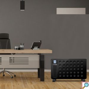 Trotec Επιδαπέδιος Θερμοπομπός 2300W Turbo με Οθόνη LCD, 3 Επίπεδα Θέρμανσης, Ρυθμιζόμενο Θερμοστάτη, Χρονοδιακόπτη & Τηλεχειριστήριο