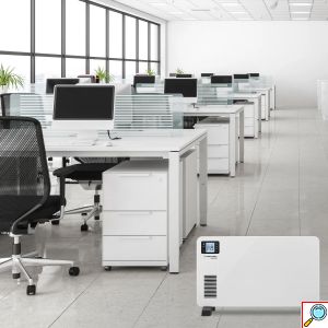 Trotec Επιδαπέδιος Θερμοπομπός 2300W Turbo με Οθόνη LCD, 3 Επίπεδα Θέρμανσης, Ρυθμιζόμενο Θερμοστάτη, Χρονοδιακόπτη & Τηλεχειριστήριο