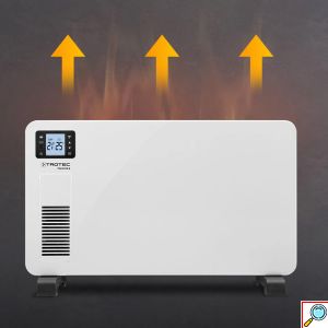 Trotec Επιδαπέδιος Θερμοπομπός 2300W Turbo με Οθόνη LCD, 3 Επίπεδα Θέρμανσης, Ρυθμιζόμενο Θερμοστάτη, Χρονοδιακόπτη & Τηλεχειριστήριο