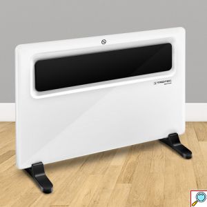 Trotec Επιτοίχιος & Επιδαπέδιος Θερμοπομπός 1500W με LCD Οθόνη, Ρυθμιζόμενο Θερμοστάτη & Χρονοδιακόπτη