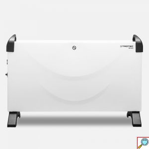 Trotec Επιδαπέδιος Θερμοπομπός 2000W με Χειρολαβές, 3 Επίπεδα Θέρμανσης, Ρυθμιζόμενο Θερμοστάτη & Προστασία Υπερθέρμανσης & Παγετού