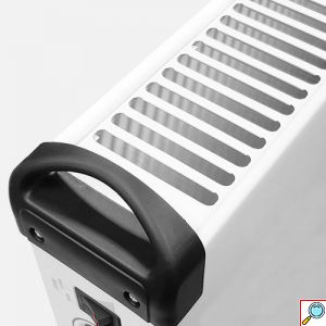 Trotec Επιδαπέδιος Θερμοπομπός 2000W με Χειρολαβές, 3 Επίπεδα Θέρμανσης, Ρυθμιζόμενο Θερμοστάτη & Προστασία Υπερθέρμανσης & Παγετού